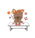ヨーキーの日常生活（個別スタンプ：40）
