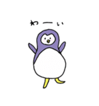 ノンキなペンギン（個別スタンプ：3）