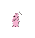 ピンクのうさぎかめこ（個別スタンプ：31）