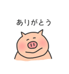 一匹の豚（個別スタンプ：34）