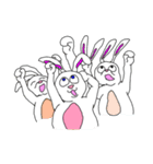 動物たちの日常 うさぎ編（個別スタンプ：23）