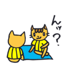 野球好きにゃんこ（虎）2回裏（個別スタンプ：22）