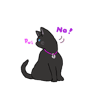 黒ネコのlockちゃん（個別スタンプ：5）