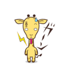 きりんタンの日常（個別スタンプ：4）