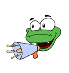 Oyob the Crocodile（個別スタンプ：40）