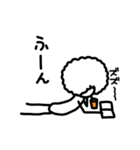 ただのアフロ（個別スタンプ：18）