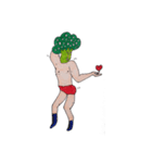 Broccoli Wrestler（個別スタンプ：6）