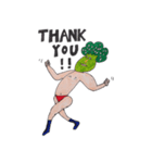 Broccoli Wrestler（個別スタンプ：7）