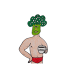 Broccoli Wrestler（個別スタンプ：18）