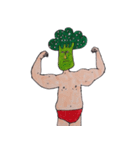 Broccoli Wrestler（個別スタンプ：22）