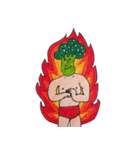 Broccoli Wrestler（個別スタンプ：25）