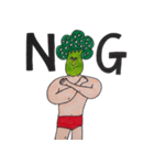 Broccoli Wrestler（個別スタンプ：33）