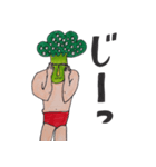 Broccoli Wrestler（個別スタンプ：35）