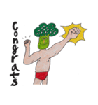Broccoli Wrestler（個別スタンプ：36）