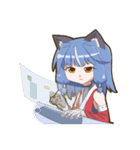 ねこみみ みーちゃん（個別スタンプ：9）