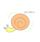 カタツムリのキモチ（個別スタンプ：34）