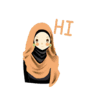 lovely Hijabi（個別スタンプ：1）