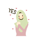 lovely Hijabi（個別スタンプ：10）