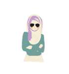 lovely Hijabi（個別スタンプ：14）