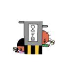 シャイ男とシャイ子（個別スタンプ：3）