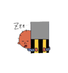 シャイ男とシャイ子（個別スタンプ：7）