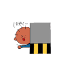 シャイ男とシャイ子（個別スタンプ：16）
