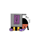 シャイ男とシャイ子（個別スタンプ：32）