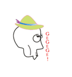 斬新な絵（個別スタンプ：35）