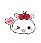 Packy ＆ Picxy : Cutie Rabbits（個別スタンプ：8）