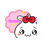 Packy ＆ Picxy : Cutie Rabbits（個別スタンプ：24）
