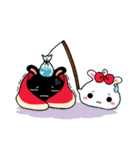 Packy ＆ Picxy : Cutie Rabbits（個別スタンプ：31）