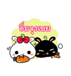 Packy ＆ Picxy : Cutie Rabbits（個別スタンプ：35）