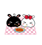 Packy ＆ Picxy : Cutie Rabbits（個別スタンプ：37）