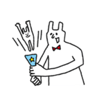 ウサギ氏（個別スタンプ：7）