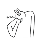 ウサギ氏（個別スタンプ：21）