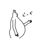 ウサギ氏（個別スタンプ：31）