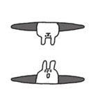 ウサギ氏（個別スタンプ：40）