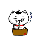 ニャン子とダンボール箱（個別スタンプ：7）