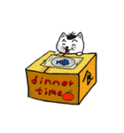 ニャン子とダンボール箱（個別スタンプ：19）