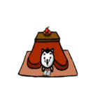 ニャン子とダンボール箱（個別スタンプ：37）