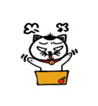 ニャン子とダンボール箱（個別スタンプ：38）