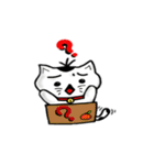 ニャン子とダンボール箱（個別スタンプ：39）