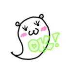 手書き ゆるオバケ（個別スタンプ：11）