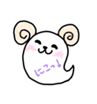 手書き ゆるオバケ（個別スタンプ：18）