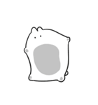 whiteうさぎ（個別スタンプ：8）