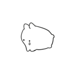 whiteうさぎ（個別スタンプ：15）