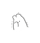 whiteうさぎ（個別スタンプ：21）