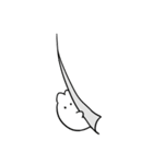whiteうさぎ（個別スタンプ：23）