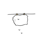 whiteうさぎ（個別スタンプ：24）