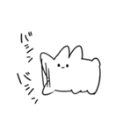 whiteうさぎ（個別スタンプ：26）